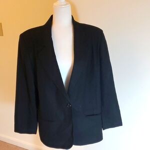 Sag HArbor Women's Black Blazer